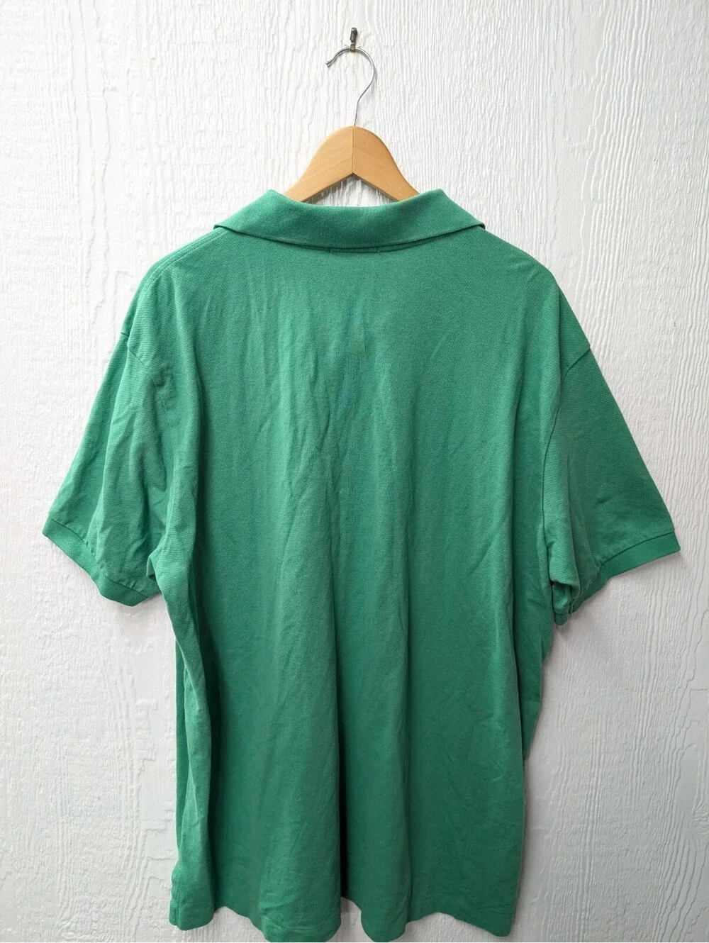 Polo Ralph Lauren Green Polo Shirt Pony Embroidery 100% Cotton Men's Size 2XB